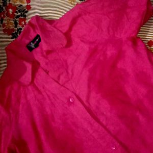 🍒 Cotton Pink Shirt For women I Bust 32