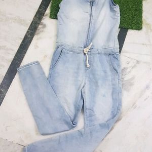 Denim Jumpsuit Bust Upto 32/34