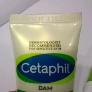 Small Cetaphil Lotion And Mama Earth Onion Shampoo