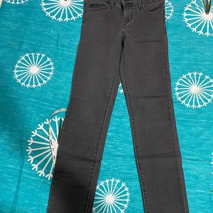 Levi’s Charcoal Denim For Women Waist 26