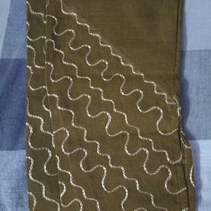 Brown Kurti Set