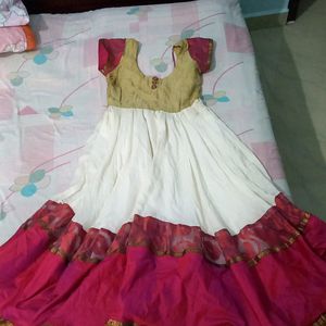 Anarkali Kurti Set Top + Bottom