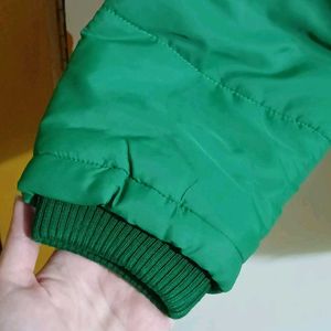 Green Full Sleeves Jacket