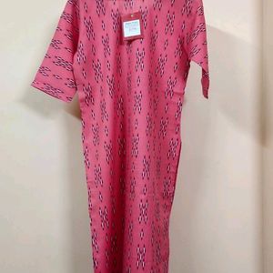 Combo of 2 Offer Pure Cotton Kurtis/New With Tag