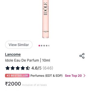 Lancome (IDOLE) Perfume For Women❤️🥰😍