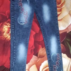 Beautiful Jeans For 8-12 Years Girls