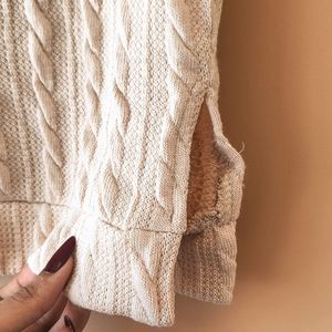 Beige Knitted Pinterest Vest