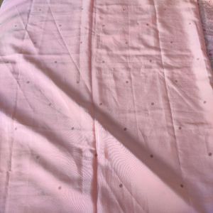 Pink Printed Sarees (Women's)