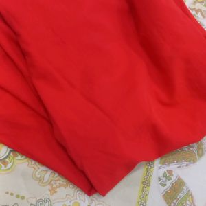 Red Top Girlish Stylish