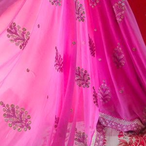 Suit Salwar And Dupatta In Dark Pink Colour