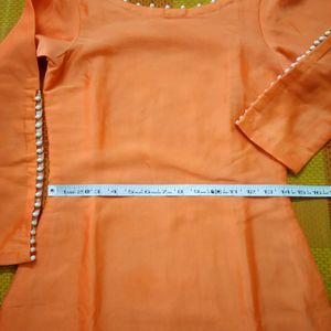 Pearl Work Kurti