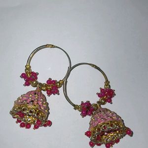 Combo of Earing And Key Chain