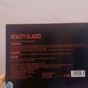 Color Studio Beauty Glazed Eye shadow Pallet