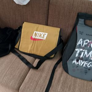 I Am Selling 2 Bags Grey And Yellow