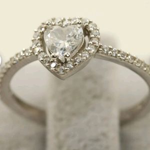 Pure Silver 925 Heart Ring 💍❤