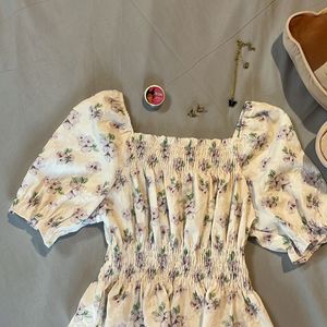 Cute Trendy Puffed Blouse