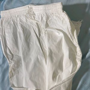 Pure Cotton Border Work Pant