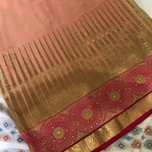 Embroidered Designer Saree