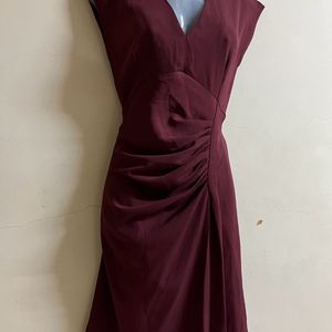 Korean Marron Designer One Piece