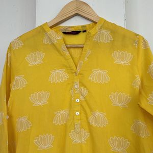 Yellow Kurti ..