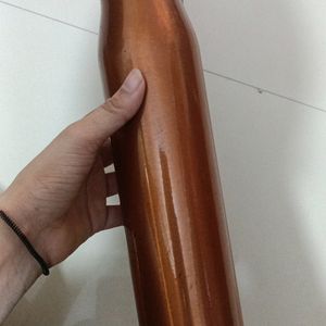 Copper Coating Steel Water Bottle