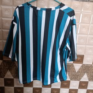 Multicolour Striped Tshirt