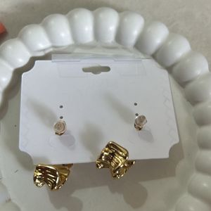 Stainless steel Hoop earrings