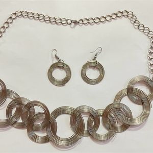 Silver Color Neck Piece