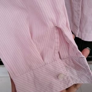 Light Pink Stripped Shirt