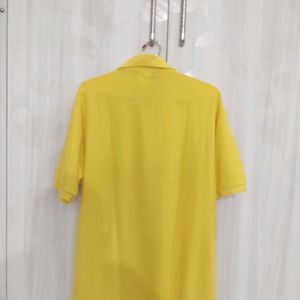 Yellow Polo Tshirt For Men