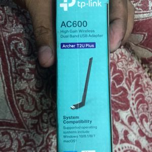 Tp-Link AC600 Wireless Dual Band Usb Adapter