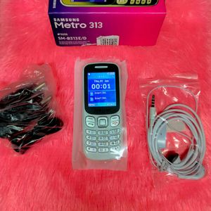 New SAMSUNG Metro 313 Dual Sim Keypad Mobile Phone