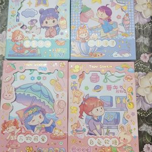 KAWAII 20 STICKER SHEETS 😍❤️ (ORANGE 🧡)