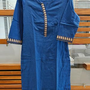 Blue Kurta