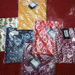 COMBO OF 6 KURTIS (Only Kurti No Pant And Dupatta)