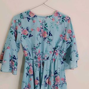 Sky Blue Kaftan Top