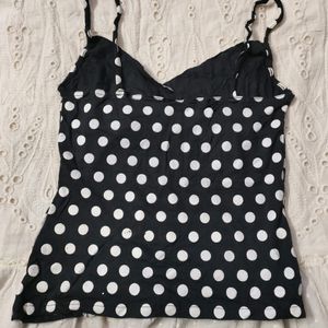 Cute Polka Crop Top