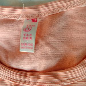 Peach Stylish Top