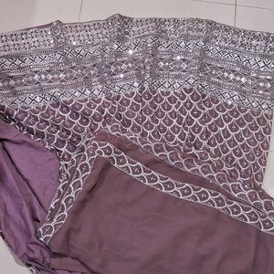 Semi Stitch  Lahnga With Dupatta