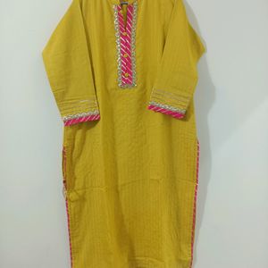 Beautiful work Kurta with Dupatta