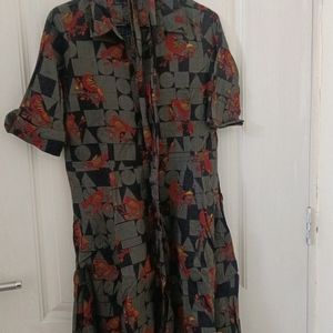 Shirt Mid Length Dress