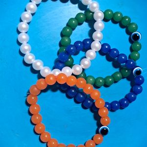 Flag Colours Evil Eye Trendy Bracelet Combo