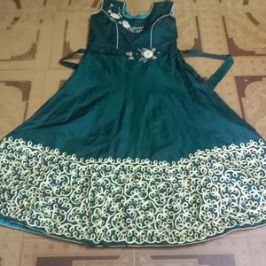 Beautiful Bottle Green Gown