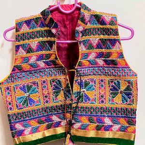 Embroidered Shrug