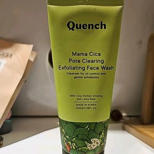 Quench Mama Cica Pore Exfoliating Face Wash