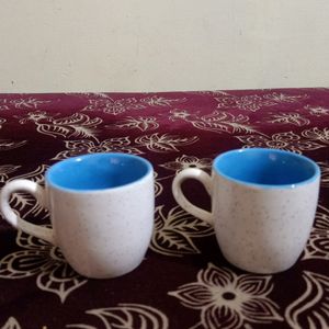 Two Beautiful Cute Tea Cups