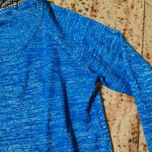 Blue Sweat Shirt