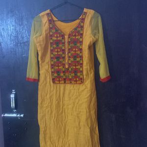 Yellow Kurta