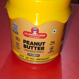 LA AMERICANA GOURMET Peanut Butter, 350gm, Sealed