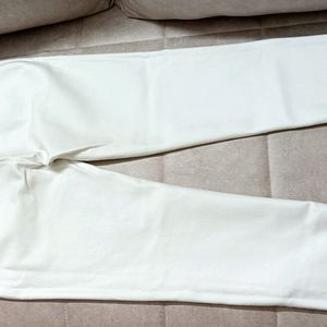 Meena Bazaar Off-white Trousers